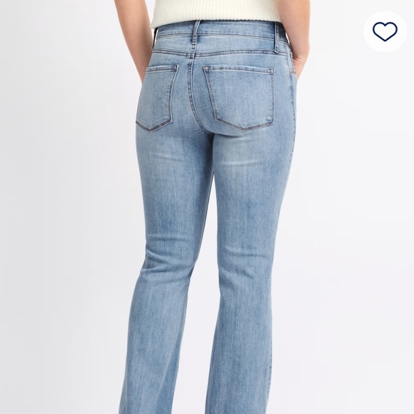 STS Mandy Boot Cut Flare Bottom Blue Women's Denim Petite Jeans - Picture 4 of 10